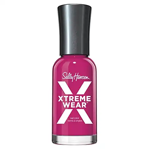 Sally Hansen Xtreme Wear Nail Polish, Fuchsia Power, 0.4 Fl. Oz.