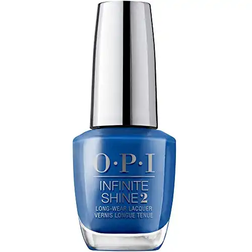 OPI Infinite Shine 2 Long-Wear Lacquer, Mi Casa Es Blue Casa, Blue Long-Lasting Nail Polish, 0.5 fl oz