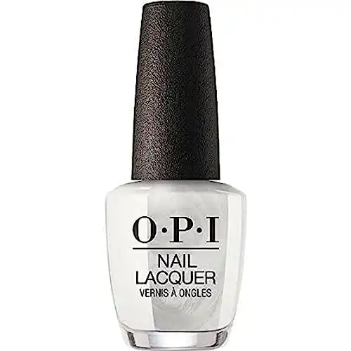 OPI Nail Lacquer, Kyoto Pearl, White Nail Polish, 0.5 fl oz