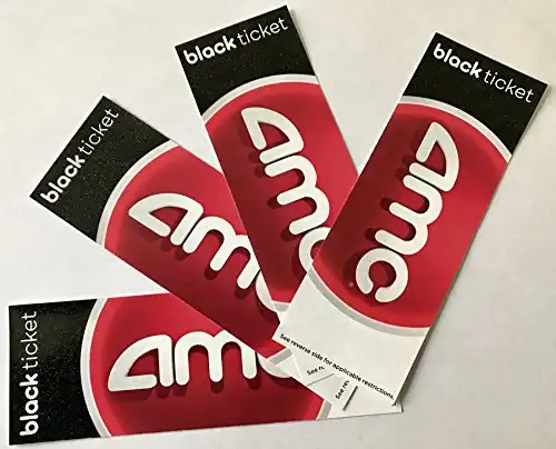 4 AMC Theatre Black Movie Tickets (Save $10+)