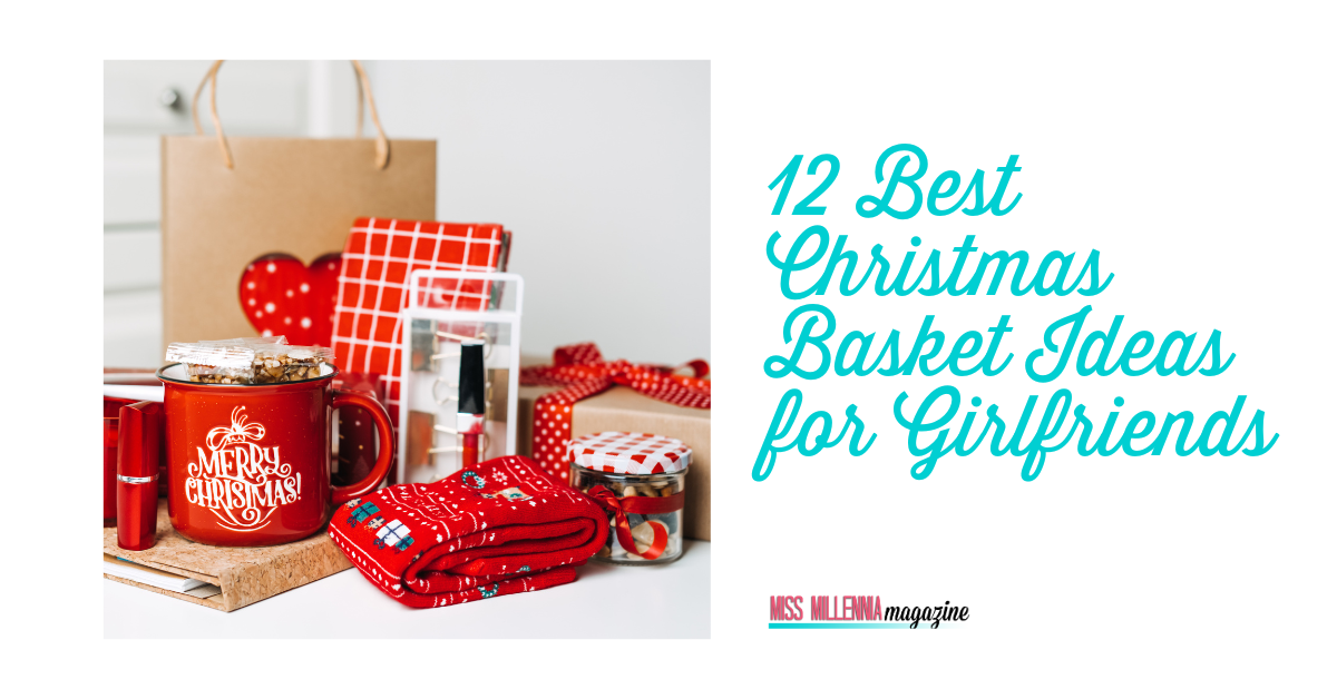 Christmas Gifts for Women, Christmas Gift Ideas, Birthday and Christmas Gift Baskets for Her, Wife, Mom, and Sister Red