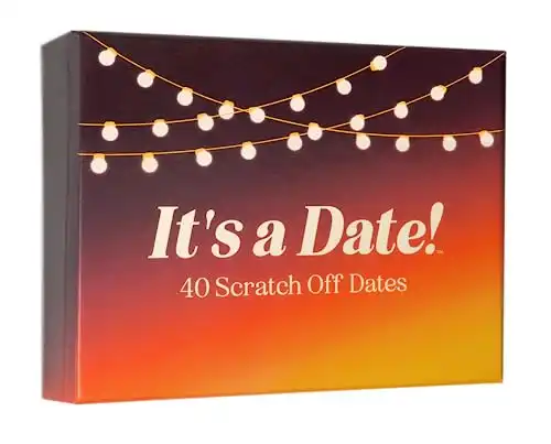 It's a Date!, 40 Fun and Romantic Scratch Off Date Ideas for Him, Her, Girlfriend, Boyfriend, Wife, or Husband, Perfect for Date Night, Special Couples Gift for Valentine's Day, Birthdays &a...