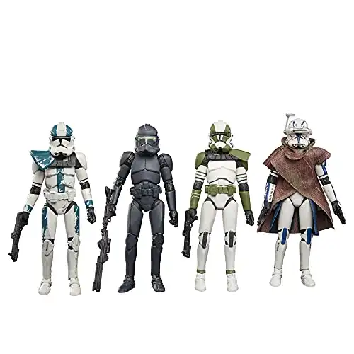STAR WARS The Vintage Collection The Bad Batch Special 4-Pack, 3.75-inch-Scale Action Figures, Toys for Kids Ages 4 and Up (Amazon Exclusive)