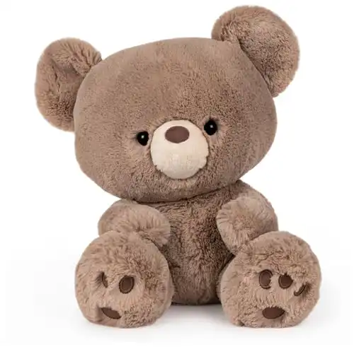 GUND Kai Teddy Bear, Premium Plush Toy Stuffed Animal for Ages 1 & Up, Taupe/Light Brown, 12"