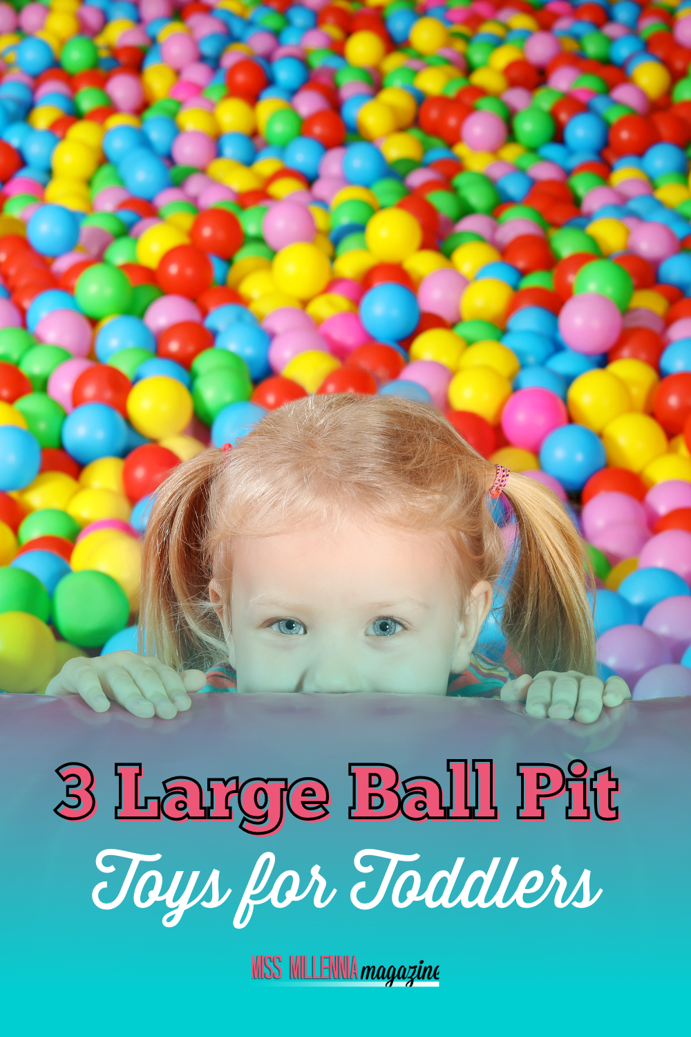 3 Large Ball Pit Toys for Toddlers