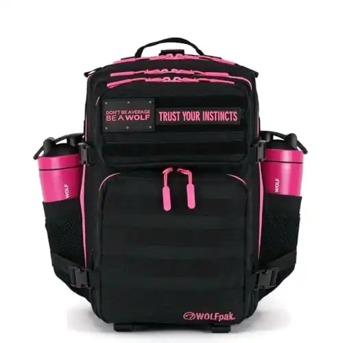 WOLFpak 35L Backpack (Black Neon Pink)