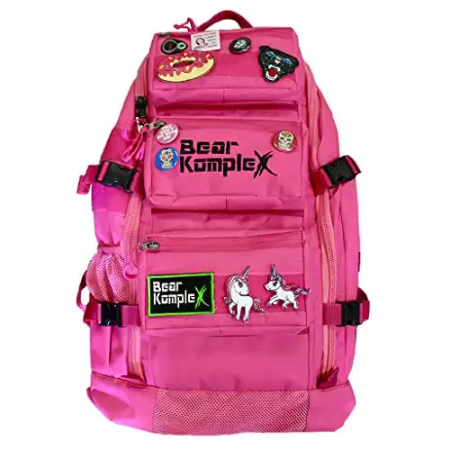 Bear KompleX Military Grade Tactical Backpack,1000 Denier Nylon, Water Repellent Coating, Multiple Storage Pockets, 50 L