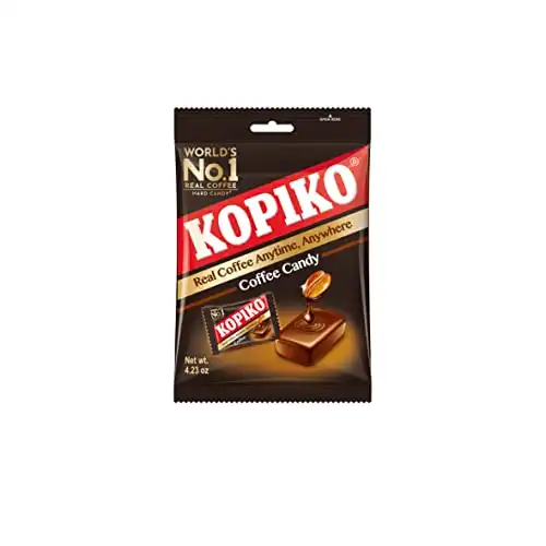 Kopiko Coffee Candy – Your Take-Out Pocket Coffee for Every Occasion – Hard Candy Made from Indonesia’s Coffee Beans — Contains Real Coffee Extract for Better Taste 4.23oz