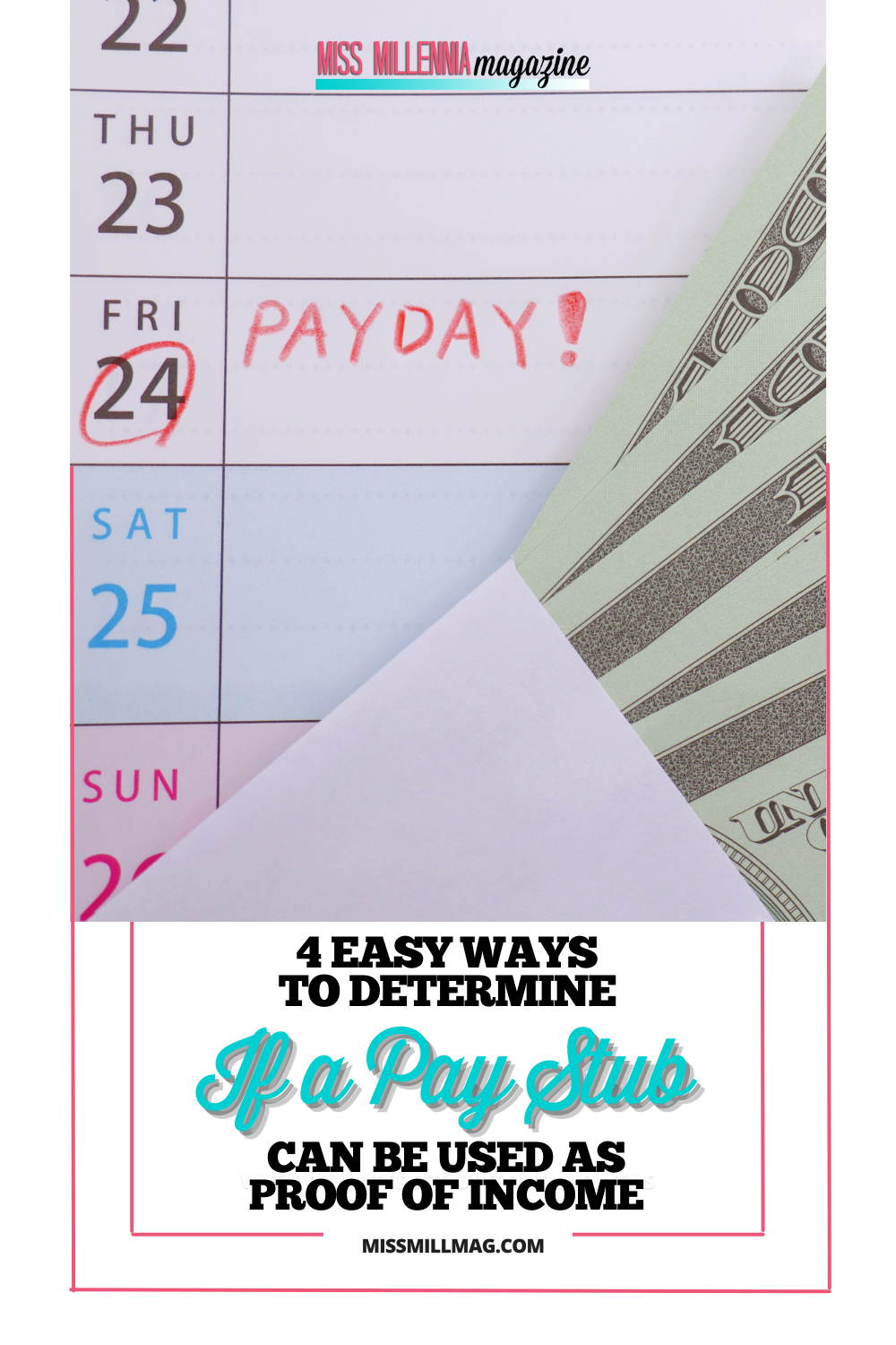 4 Easy Ways To Determine If a Pay Stub Can Be Used as Proof of Income