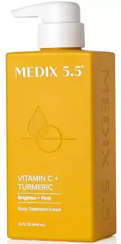 MEDIX 5.5 Vitamin C Cream Face Lotion & Body Lotion Moisturizer | Anti Aging Skin Care Firming & Brightening Cream Diminishes The Look Of Uneven Skin Tone, Age Spots, & Sun Damaged Dry ...