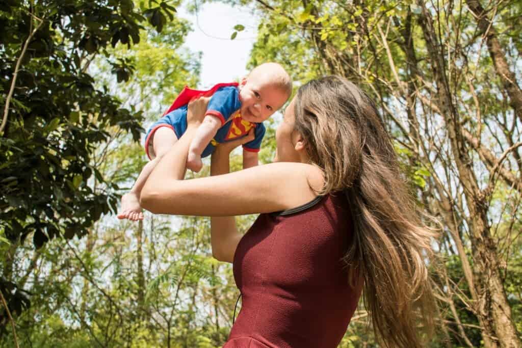 Single Mothers Balancing Baby Care