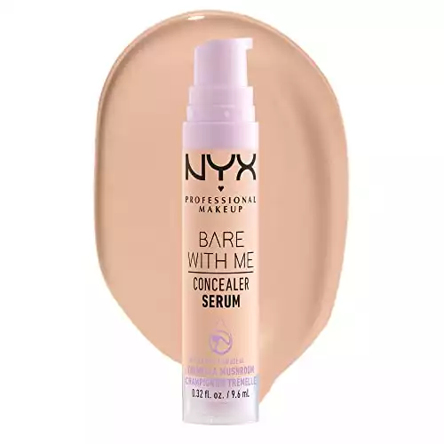 NYX PROFESSIONAL MAKEUP Bare With Me Concealer Serum, Up To 24Hr Hydration Vanilla