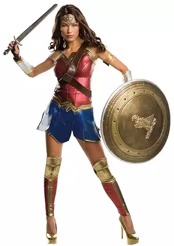 Rubies womens Batman V Superman: Dawn of Justice Grand Heritage Wonder Woman Costume