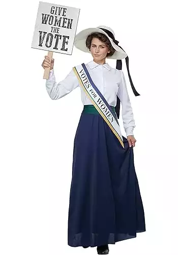 American Suffragette Women's Costume