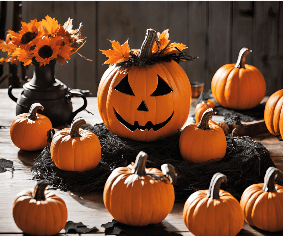 Pumpkin Patch Centerpiece DIY Halloween Decorations