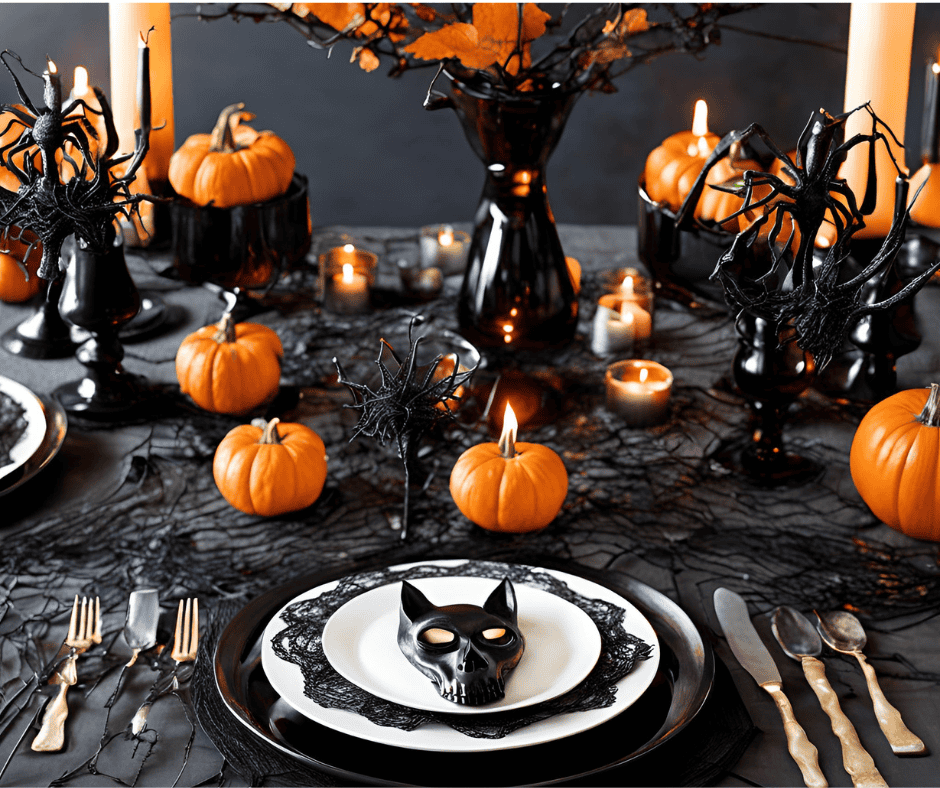 Halloween Dining Table Decorations DIY Halloween Decorations