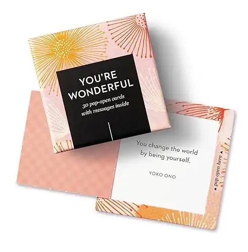 Compendium ThoughtFulls Pop-Open Cards You re Wonderful 30 Pop-Open Cards, Each with a Different Inspiring Message Inside